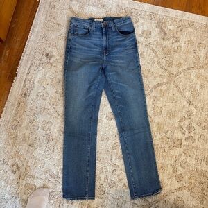 Madewell High-Rise Slim Boyjean